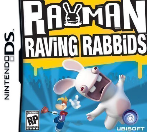 Rayman Raving Rabbids (USA) Game Cover